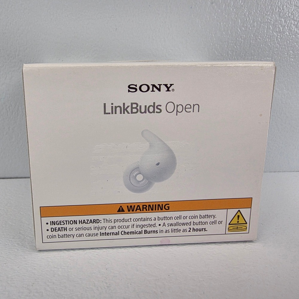 Sony LinkBuds Open Wireless Earbuds White WF-L910/WZ‎ Bluetooth Headset